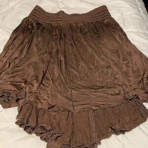 Louis Vuitton mini high/low skirt